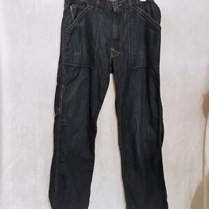 Vintage Ralph Lauren Polo Jeans Co. Canyon Carpenter Denim Blue Jeans 34x30